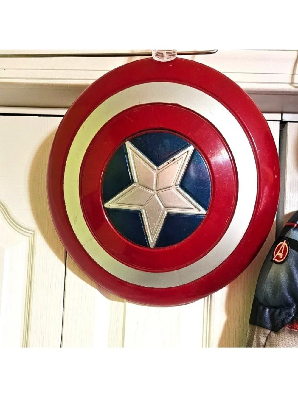 Disney Store Captain America Costume Boys 5-6 Marvel Avengers Shield - Picture 4 of 14